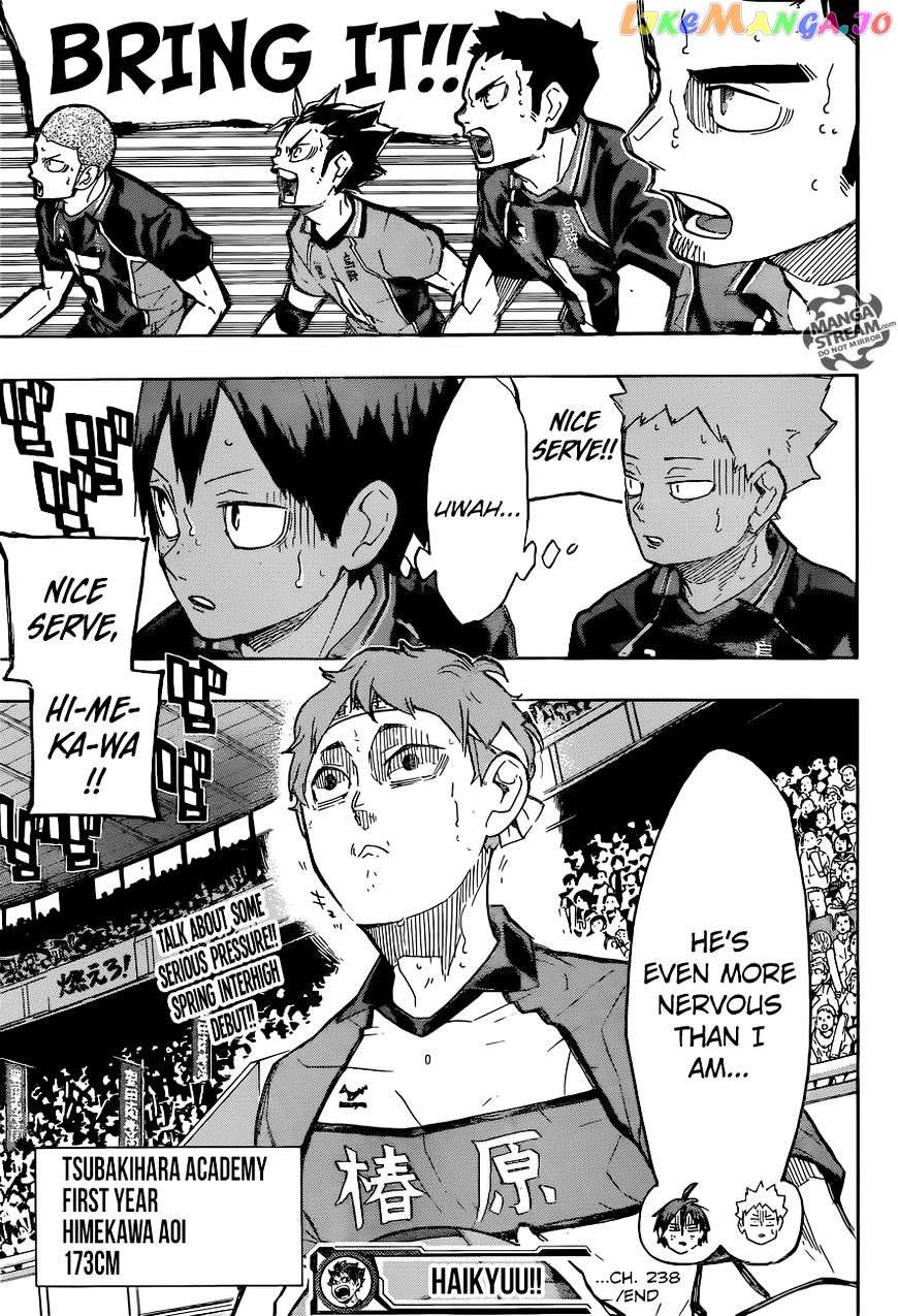 Haikyuu!!, Chapter 238 image 20